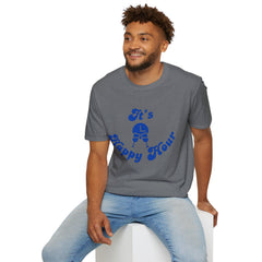 Unisex Happy Hour T-Shirt, Perfect for Parties, Casual Outings, Gifts, and Celebrations