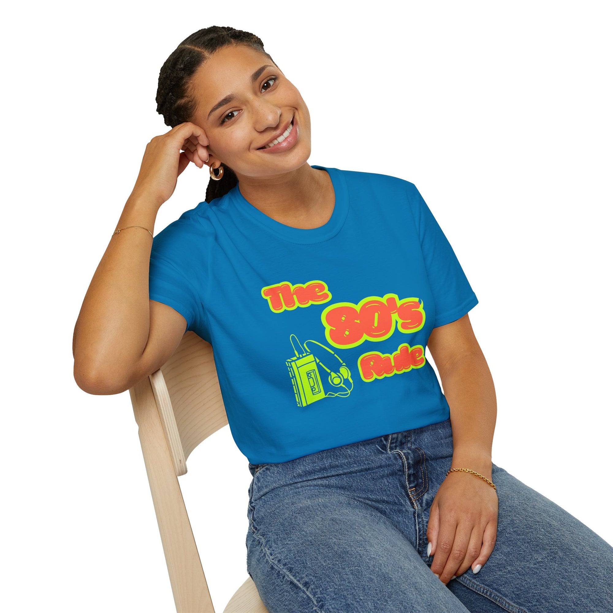 Retro 80's Rule Unisex T-Shirt, Vintage Tee, 80s Inspired Apparel, Casual Wear, Gift for Retro Lovers