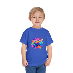 Colorful Planet Toddler Short Sleeve Tee - Fun & Playful Kids Shirt
