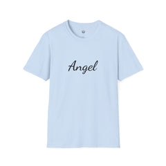 Angel Wings Unisex T-Shirt, Softstyle Tee, Cute Gift, Casual Wear, Inspirational Shirt, Everyday Comfort