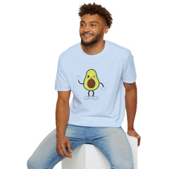 Cute Avocado Tee, Fun T-Shirt for Foodies, Gift for Friends, Cute Apparel, Casual Wear, Summer Outfit