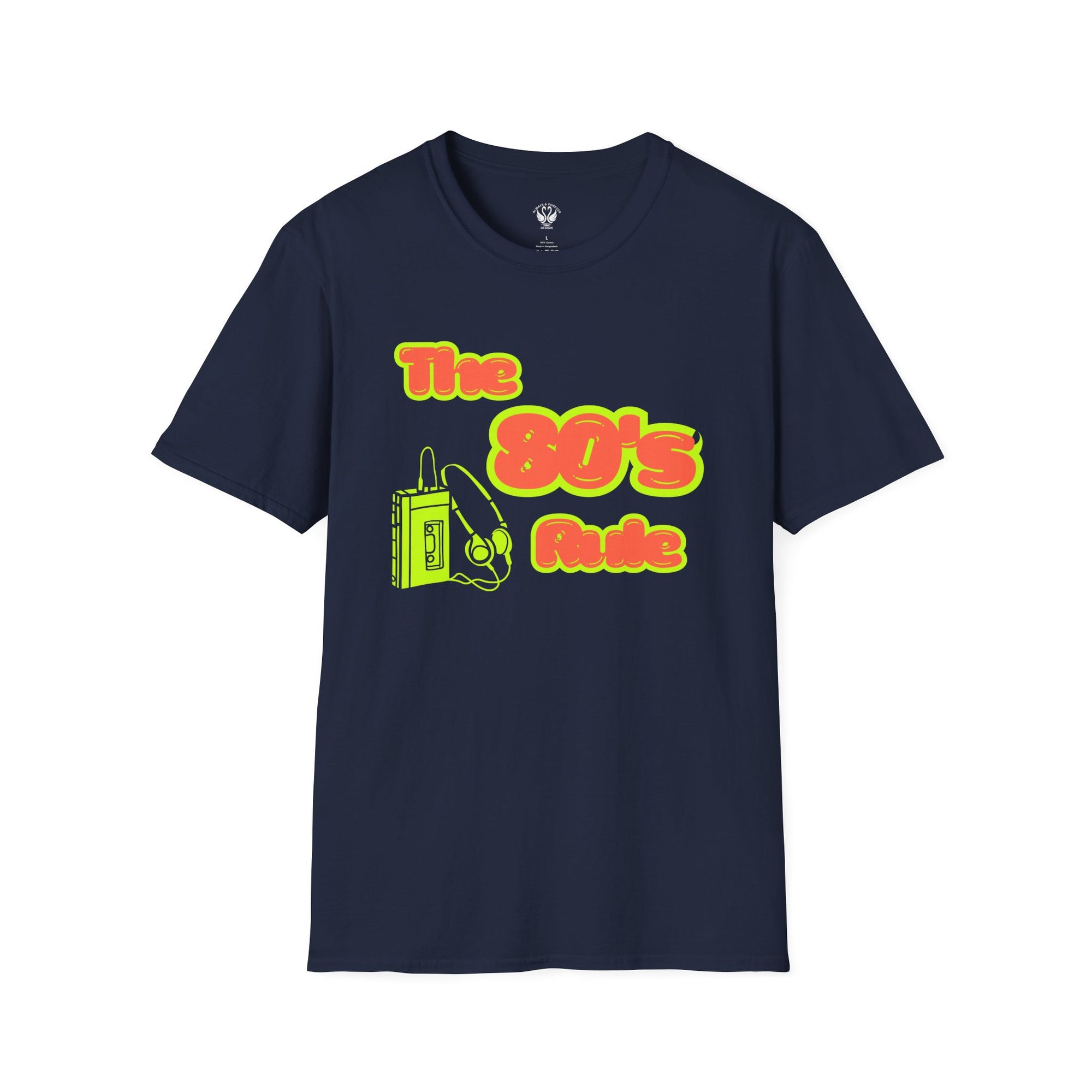 Retro 80's Rule Unisex T-Shirt, Vintage Tee, 80s Inspired Apparel, Casual Wear, Gift for Retro Lovers