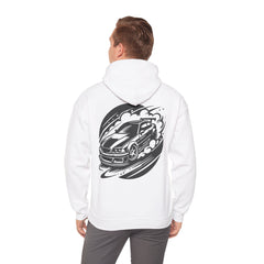 Cool Car Graphic Hoodie for Car Lovers, Unisex Pullover, Automotive Gift, Streetwear, Racing Apparel, Casual Wear
