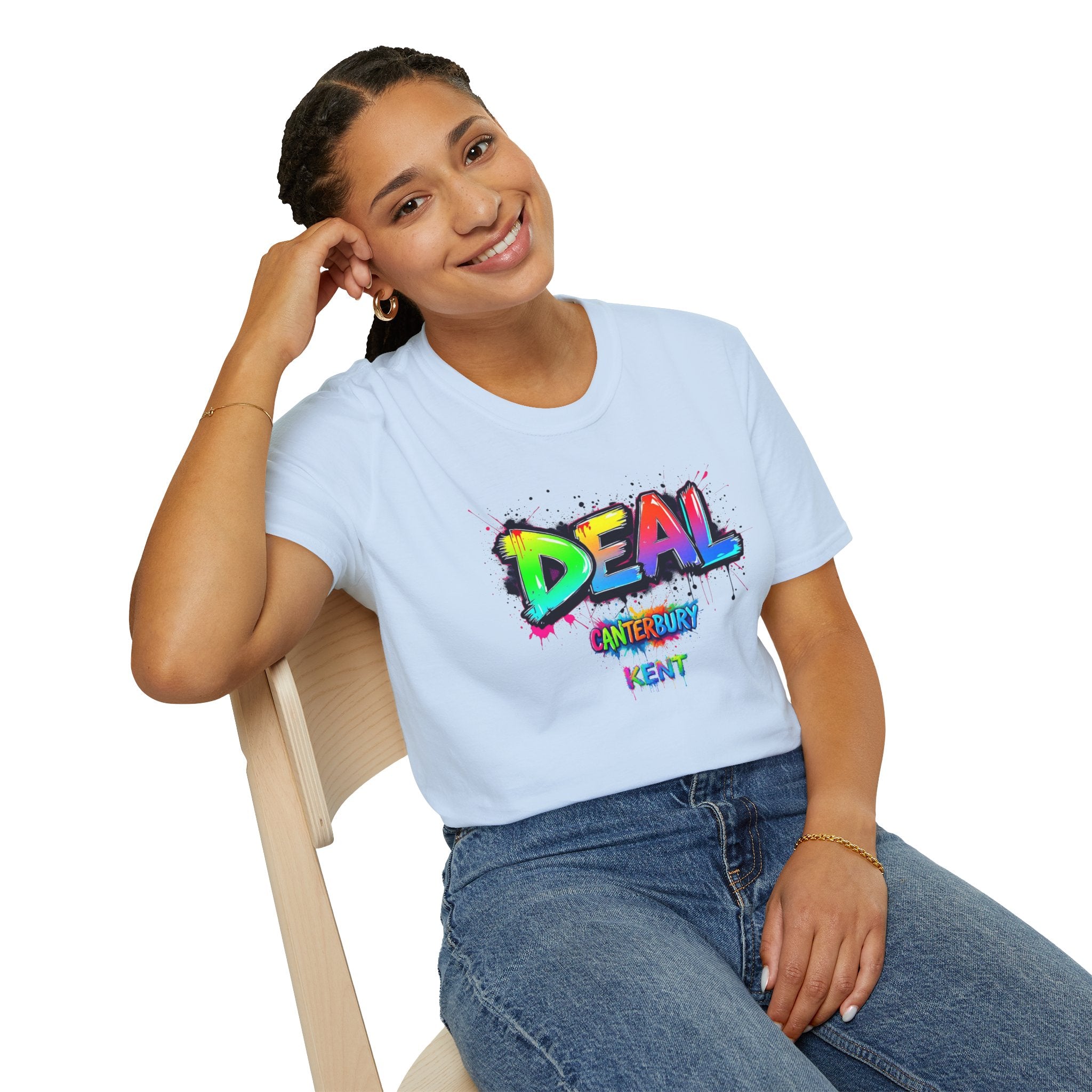 Colorful Graffiti Unisex T-Shirt, Trendy Streetwear Tee, Fun Casual Wear, Gift for Art Lovers, Summer Outfit