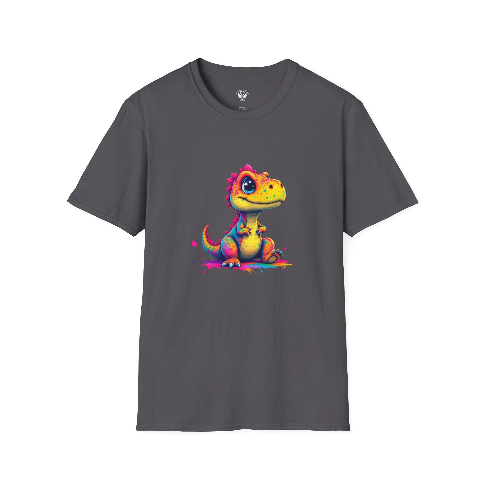 Cute Dinosaur T-Shirt, Fun Graphic Tee, Kids Birthday Gift, Dino Lover Apparel, Unisex Casual Wear