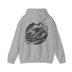 Cool Car Graphic Hoodie for Car Lovers, Unisex Pullover, Automotive Gift, Streetwear, Racing Apparel, Casual Wear