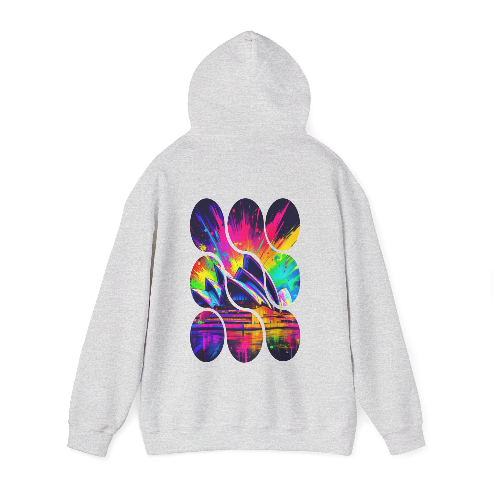 Colorful Abstract Hoodie with Eye-Catching Design, Perfect for Casual Wear, Art Lovers, Gift for Friends, Cozy Layering