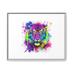 Vibrant Tiger Canvas Print - Framed Art for Bold Decor