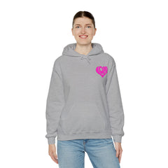 Cozy Love Heart Hoodie | Unisex Sweatshirt for Valentine's Day, Gift for Her, Celebrations, Casual Wear, Anniversary