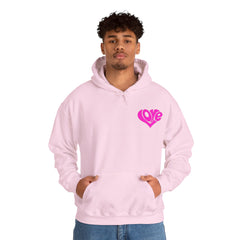 Cozy Love Heart Hoodie | Unisex Sweatshirt for Valentine's Day, Gift for Her, Celebrations, Casual Wear, Anniversary