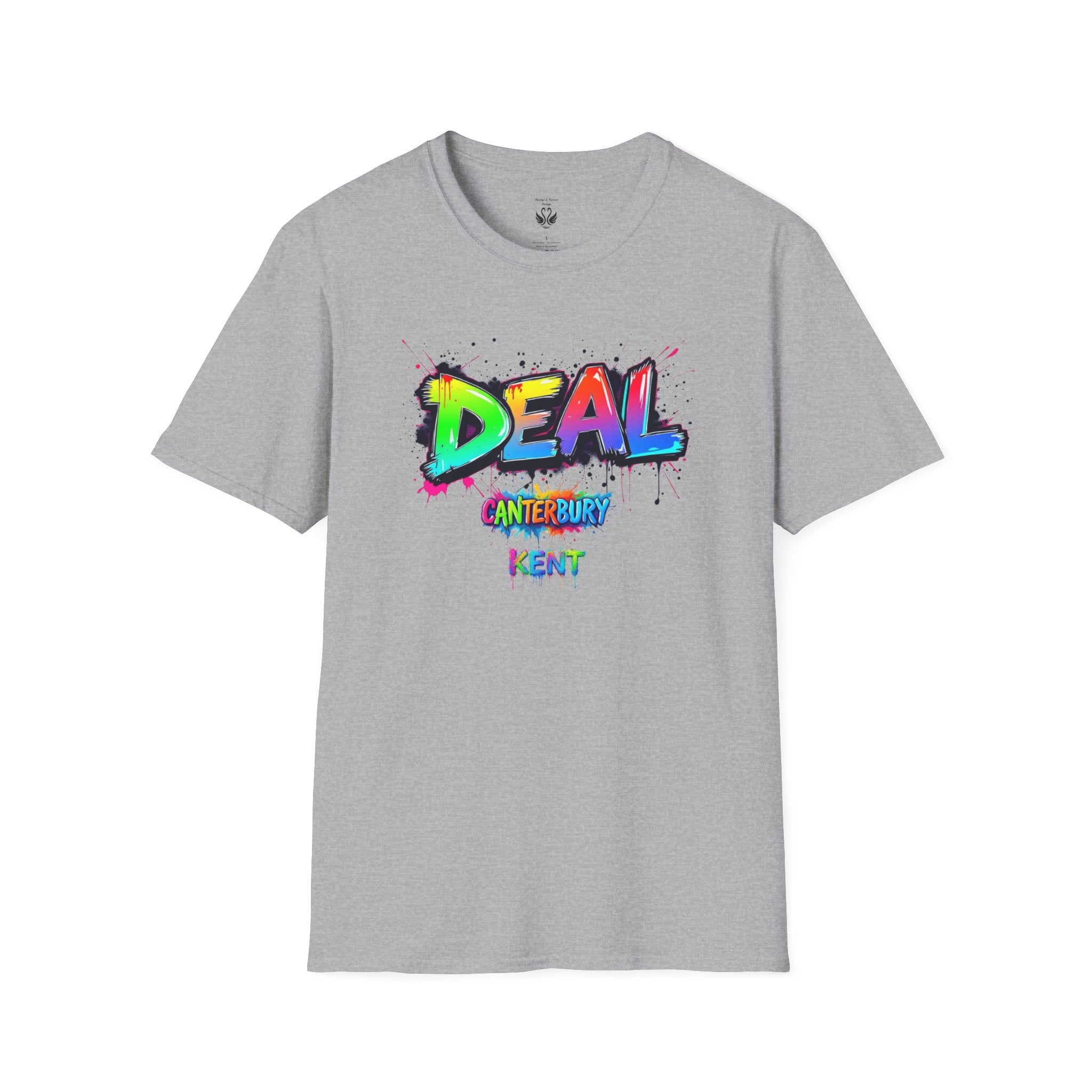 Colorful Graffiti Unisex T-Shirt, Trendy Streetwear Tee, Fun Casual Wear, Gift for Art Lovers, Summer Outfit
