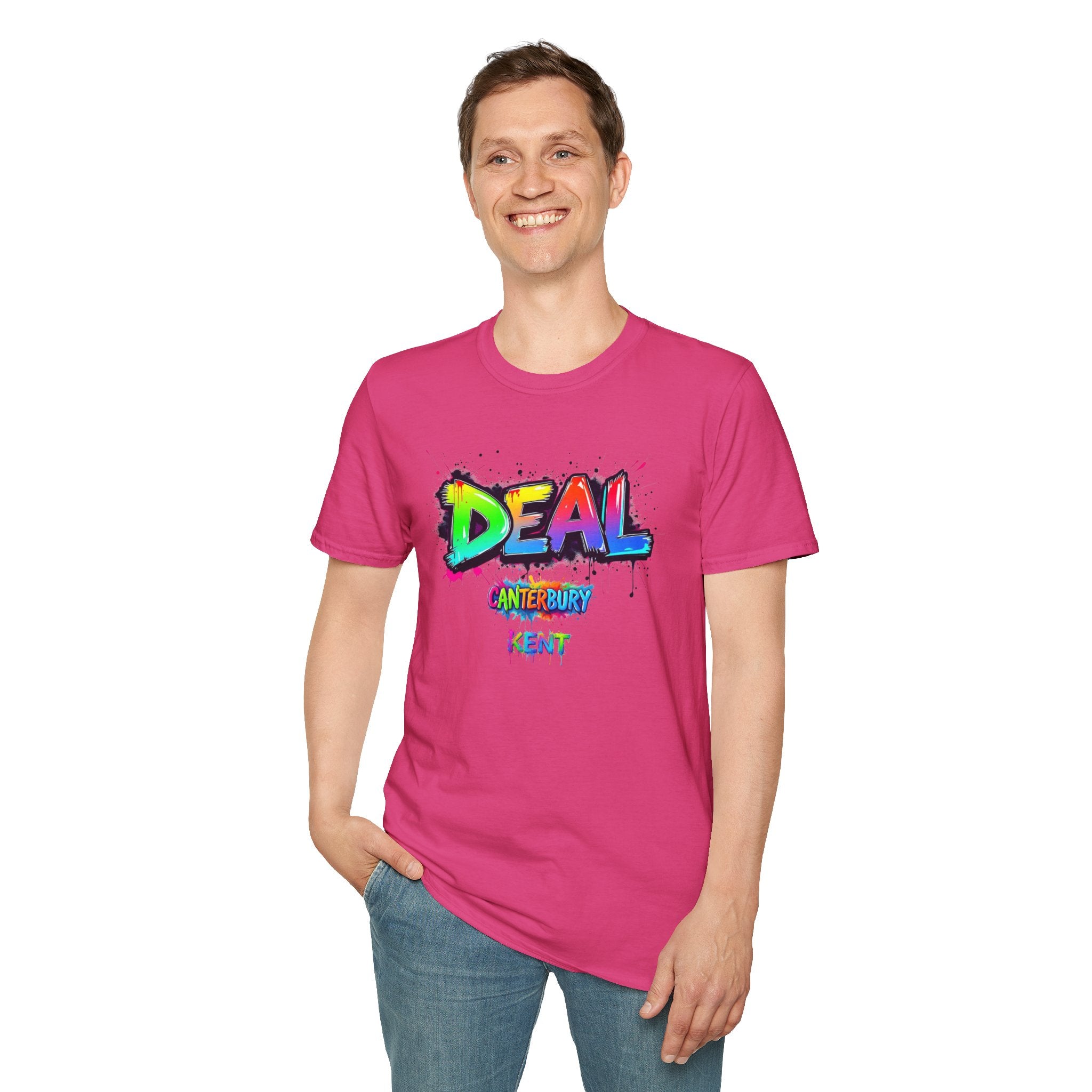 Colorful Graffiti Unisex T-Shirt, Trendy Streetwear Tee, Fun Casual Wear, Gift for Art Lovers, Summer Outfit