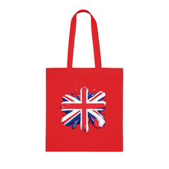 Union Jack Cotton Tote Bag, British Flag Tote, Eco-Friendly Shopping Bag, Travel and Everyday Use Bag, Gift for Patriots