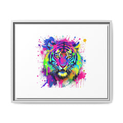 Vibrant Tiger Canvas Print - Framed Art for Bold Decor