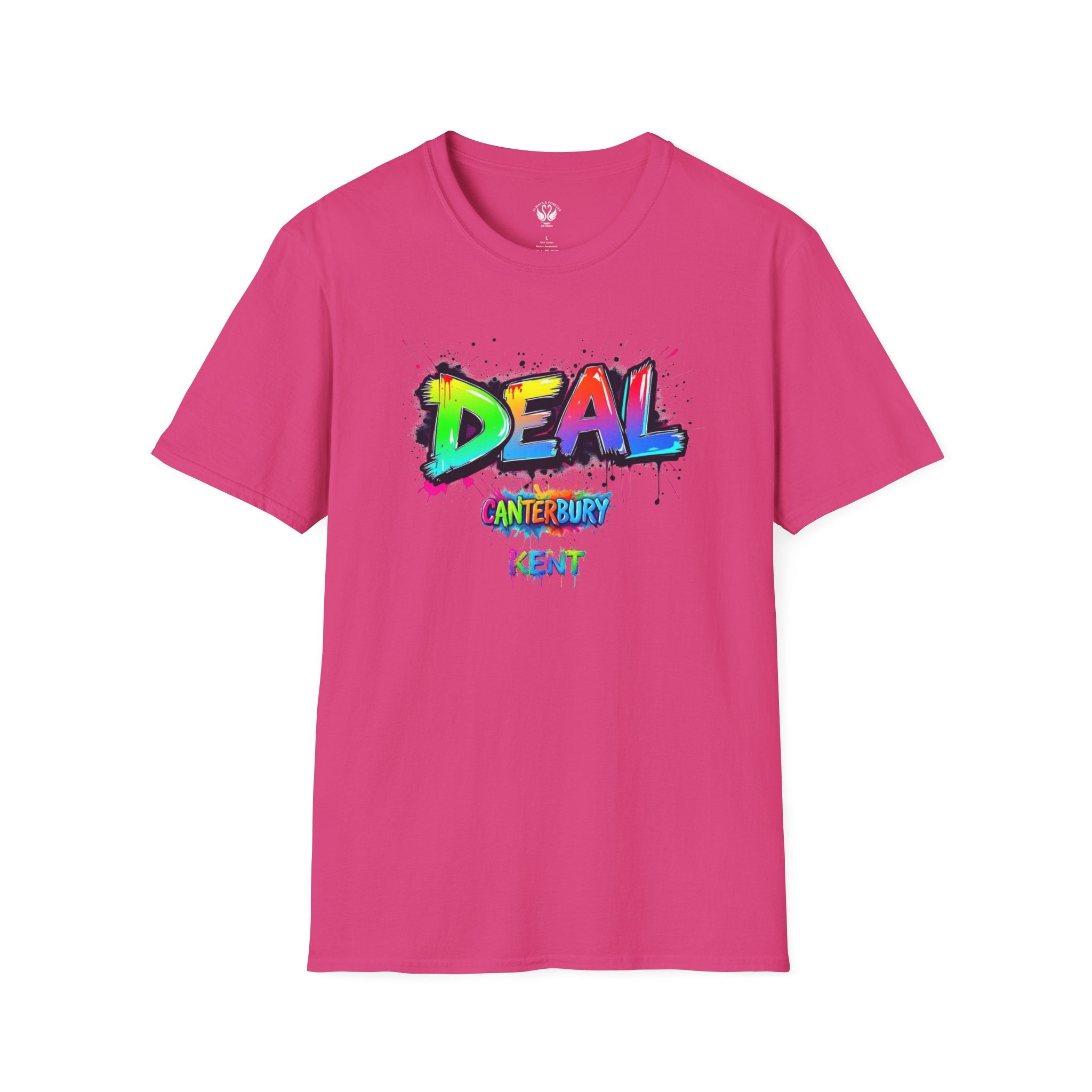 Colorful Graffiti Unisex T-Shirt, Trendy Streetwear Tee, Fun Casual Wear, Gift for Art Lovers, Summer Outfit