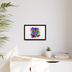 Vibrant Tiger Canvas Print - Framed Art for Bold Decor