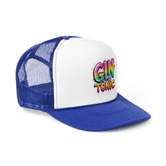 Colorful "Gin is My Tonic" Trucker Cap - Fun Party Accessory
