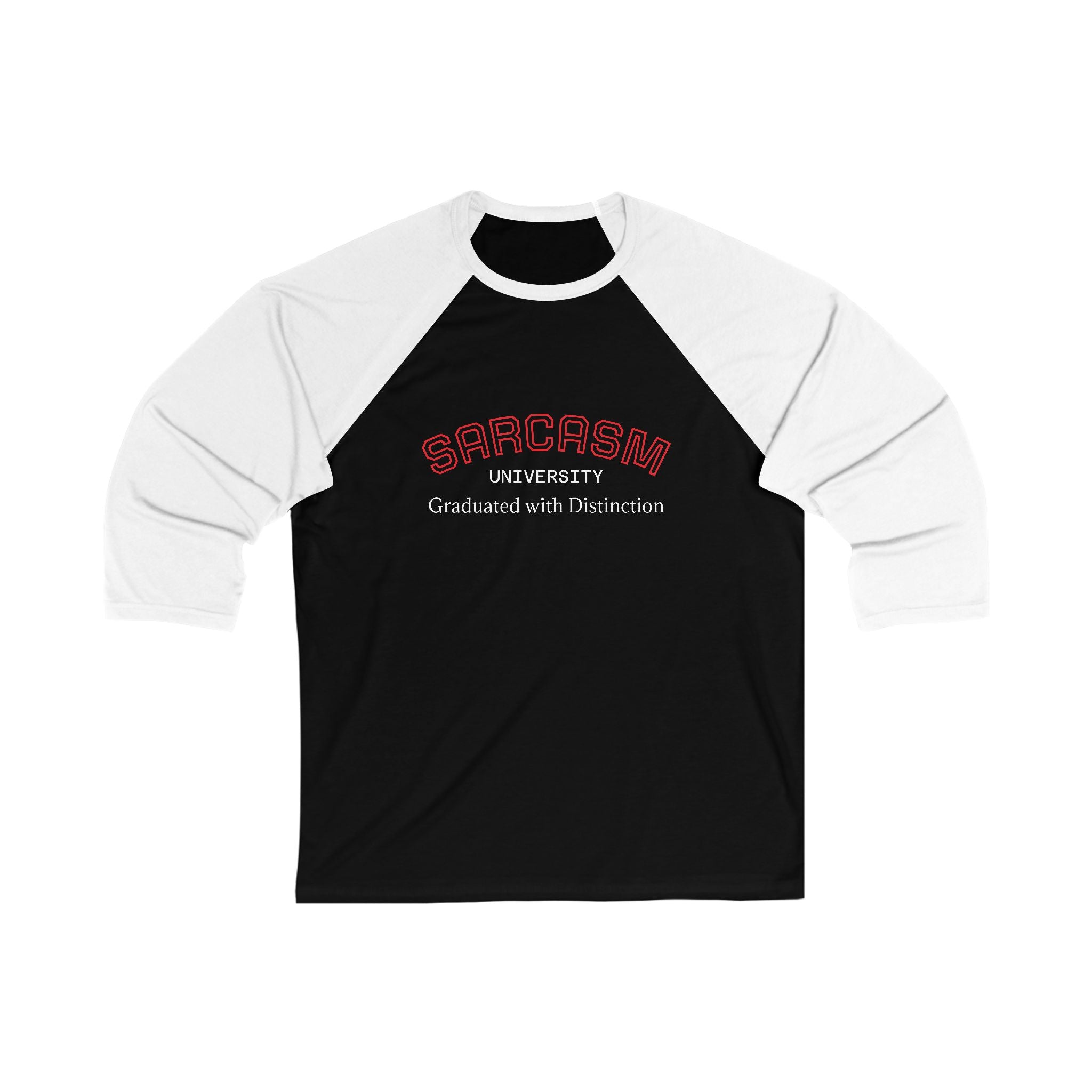 Funny Baseball Tee for Graduates, Fun Unisex Shirt, Sarcasm University Gift, Graduation Party Tee, Casual Wear, Funny Apparel