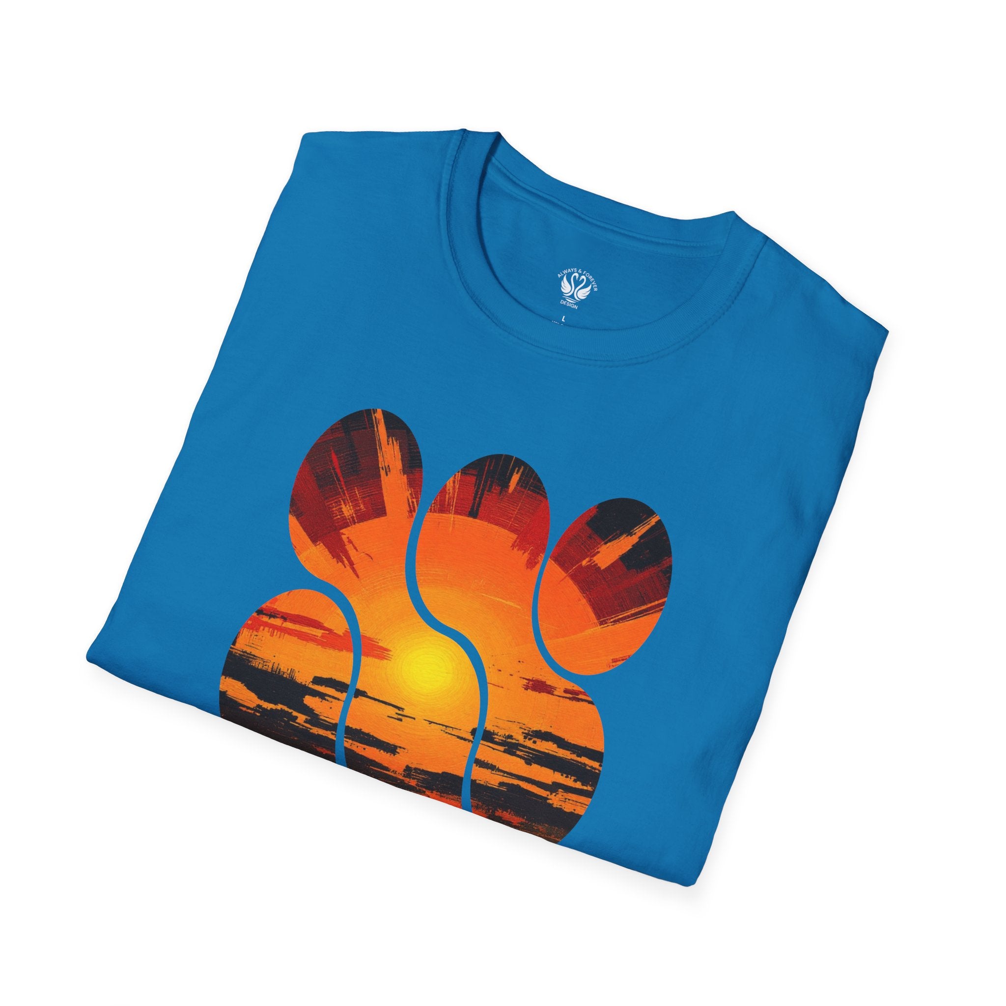 Sunset Inspired Unisex T-Shirt, Colorful Graphic Tee, Retro Summer Apparel, Gift for Friends, Casual Weekend Wear