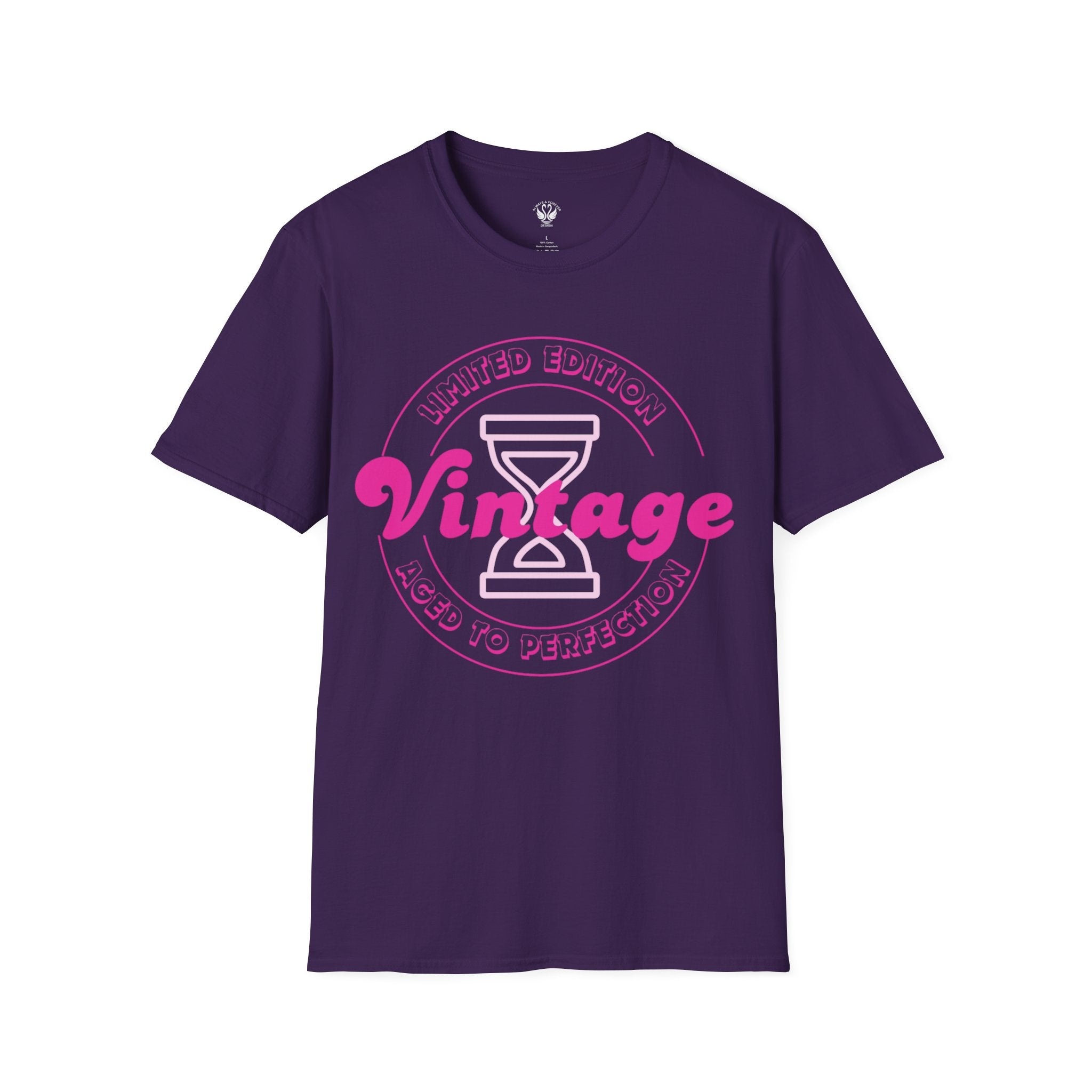Vintage Inspired Unisex Softstyle T-Shirt - Perfect for Retro Lovers, Casual Outings, Birthdays, Anniversaries, Gift Ideas