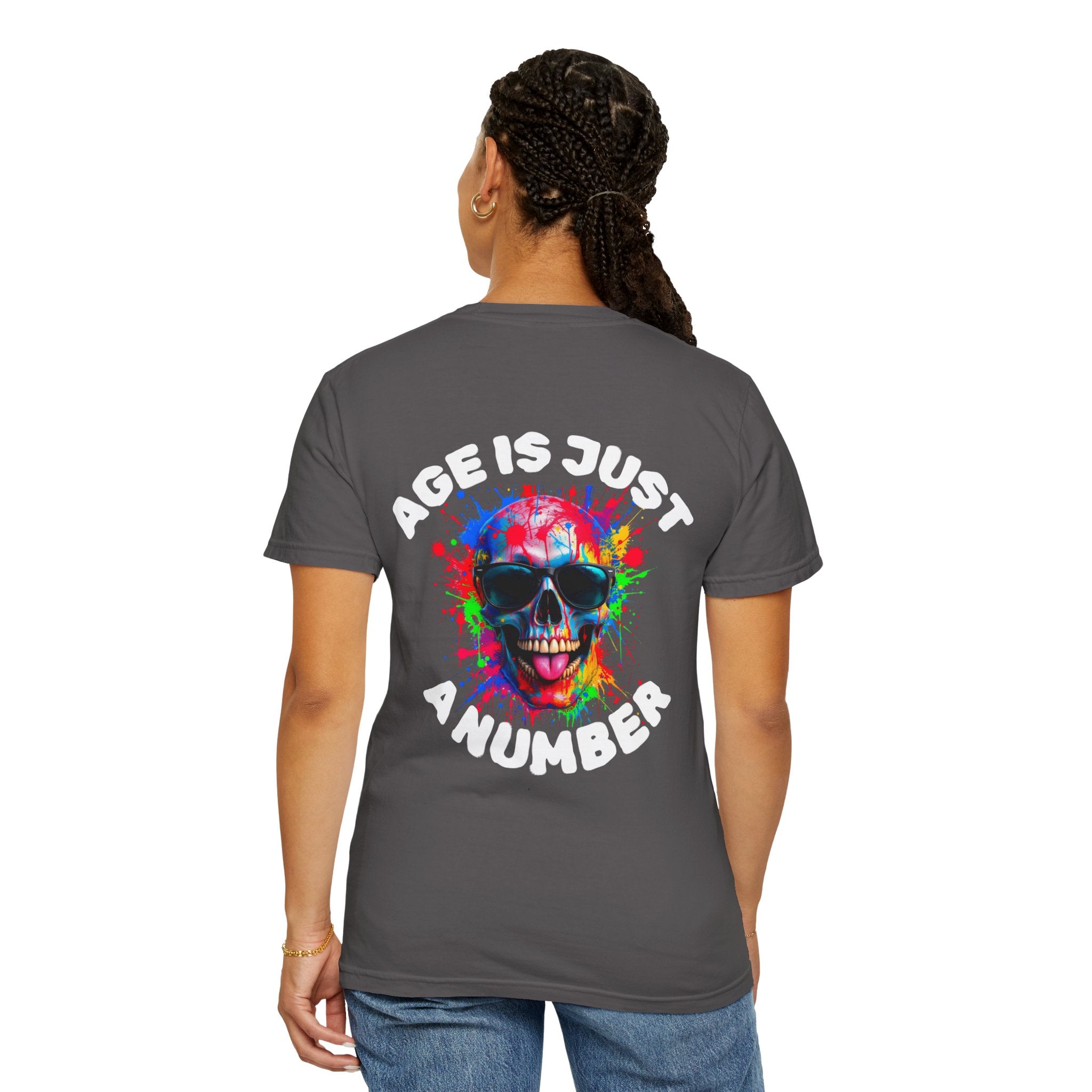 Age is just a Number Graphic T-Shirt, Unisex Vintage Tee, Perfect for Festivals, Beach Days, and Casual Wear, Gift for Sun Lovers