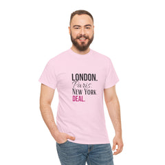 City Life Unisex Tee: London, Paris, New York Deal - Travel Shirt, Fashion Apparel, Gift for Travelers, Urban Outfit, Streetwear