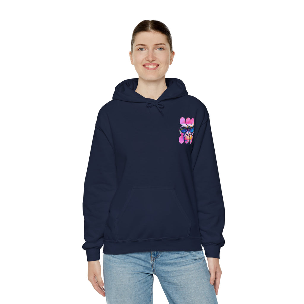 Vibrant Graphic Hoodie, Cool Streetwear Sweatshirt, Trendy Unisex Apparel, Fun Gift for Art Lovers, Casual Everyday Wear