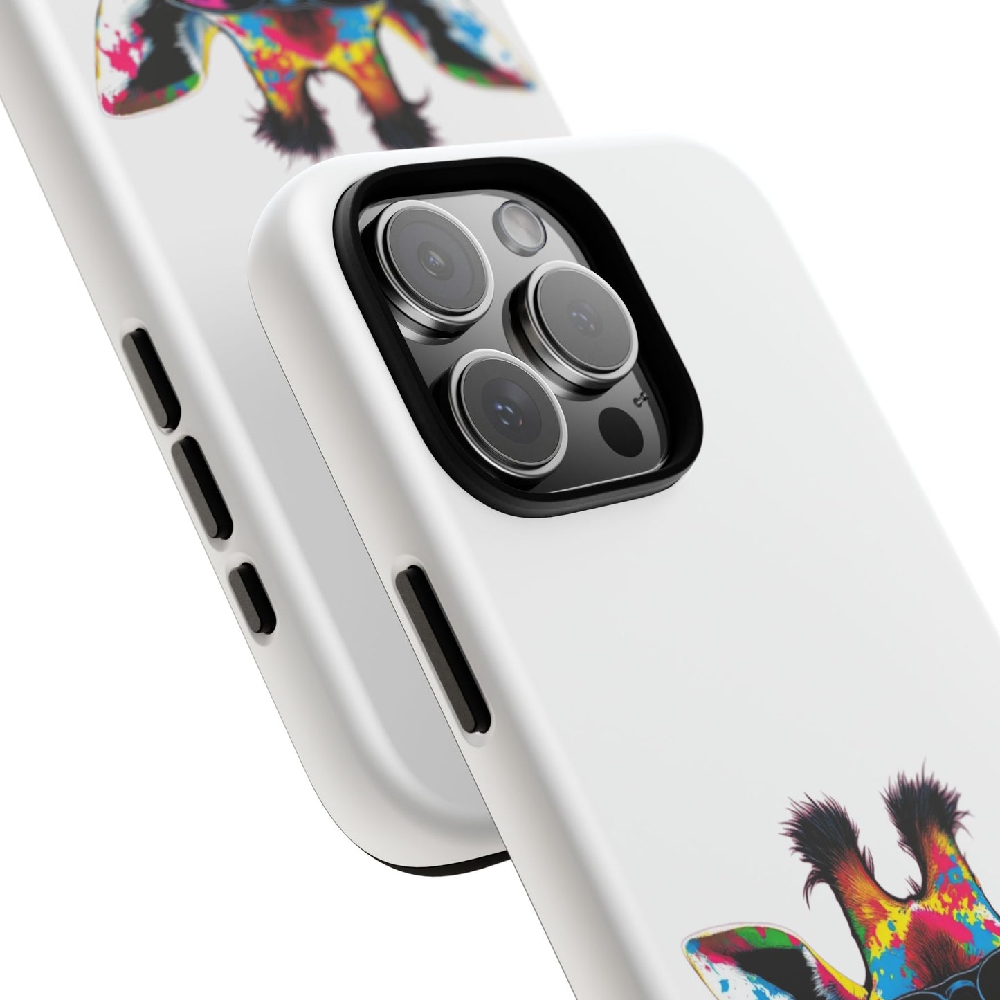 Colorful Giraffe Phone Case - Tough Cases for Animal Lovers
