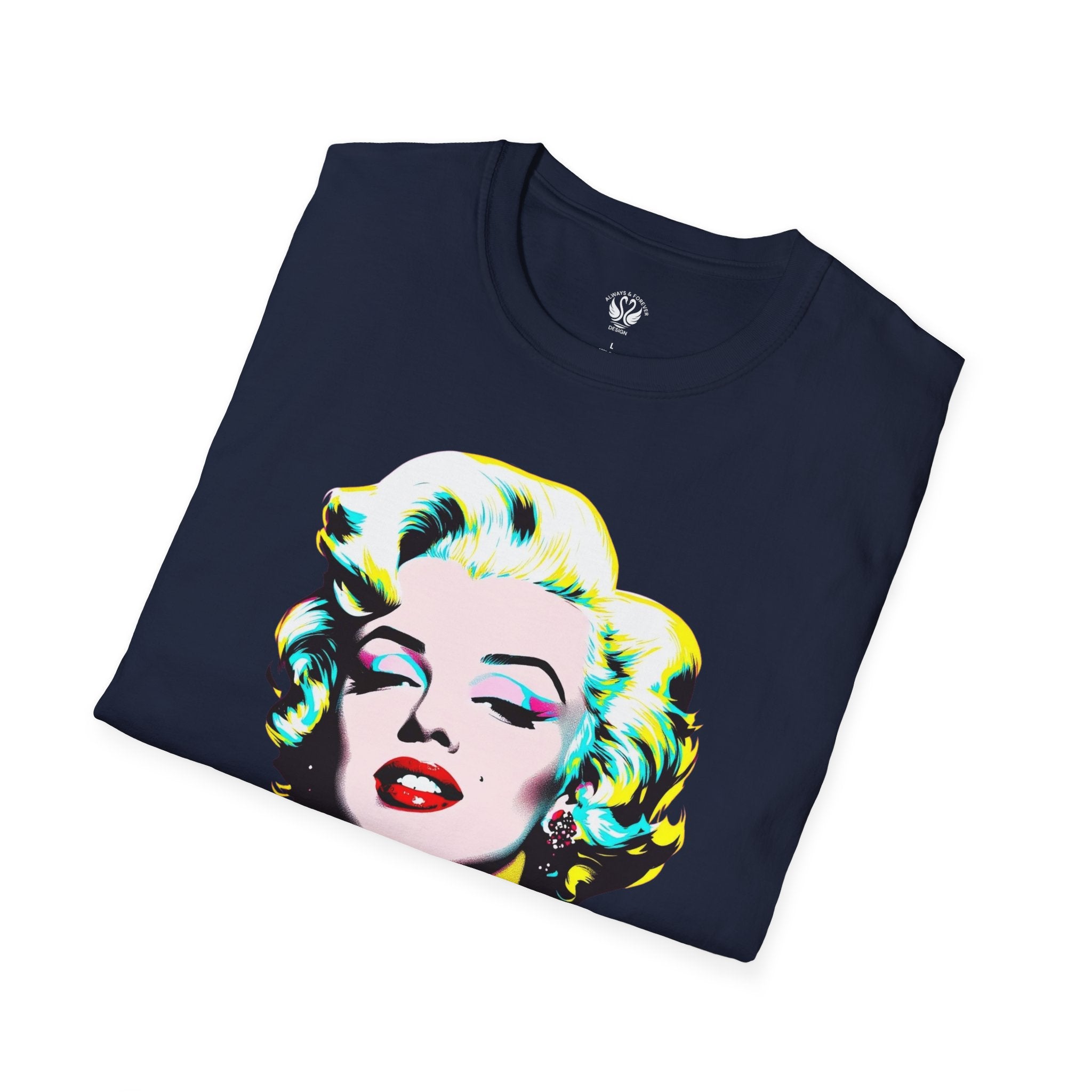 Pop Art Marilyn Monroe Unisex T-Shirt, Retro Tee, Vintage Style Shirt, Gift for Her, 90s Nostalgia Fashion