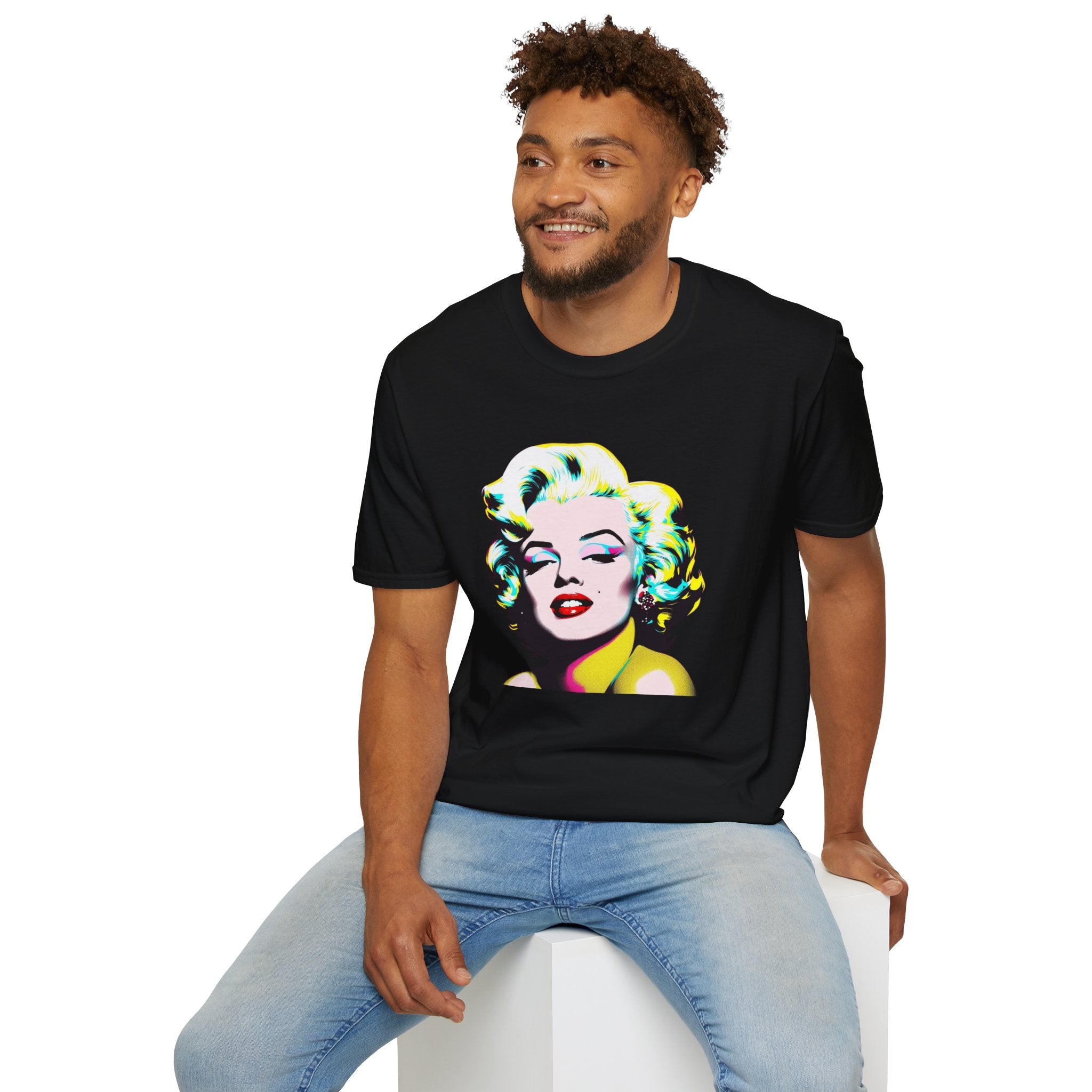 Film Idol Pop Art T-Shirt, Vintage Style Shirt, Fashion Tees, Gift for Her, Retro Graphic Tee, Casual Wear