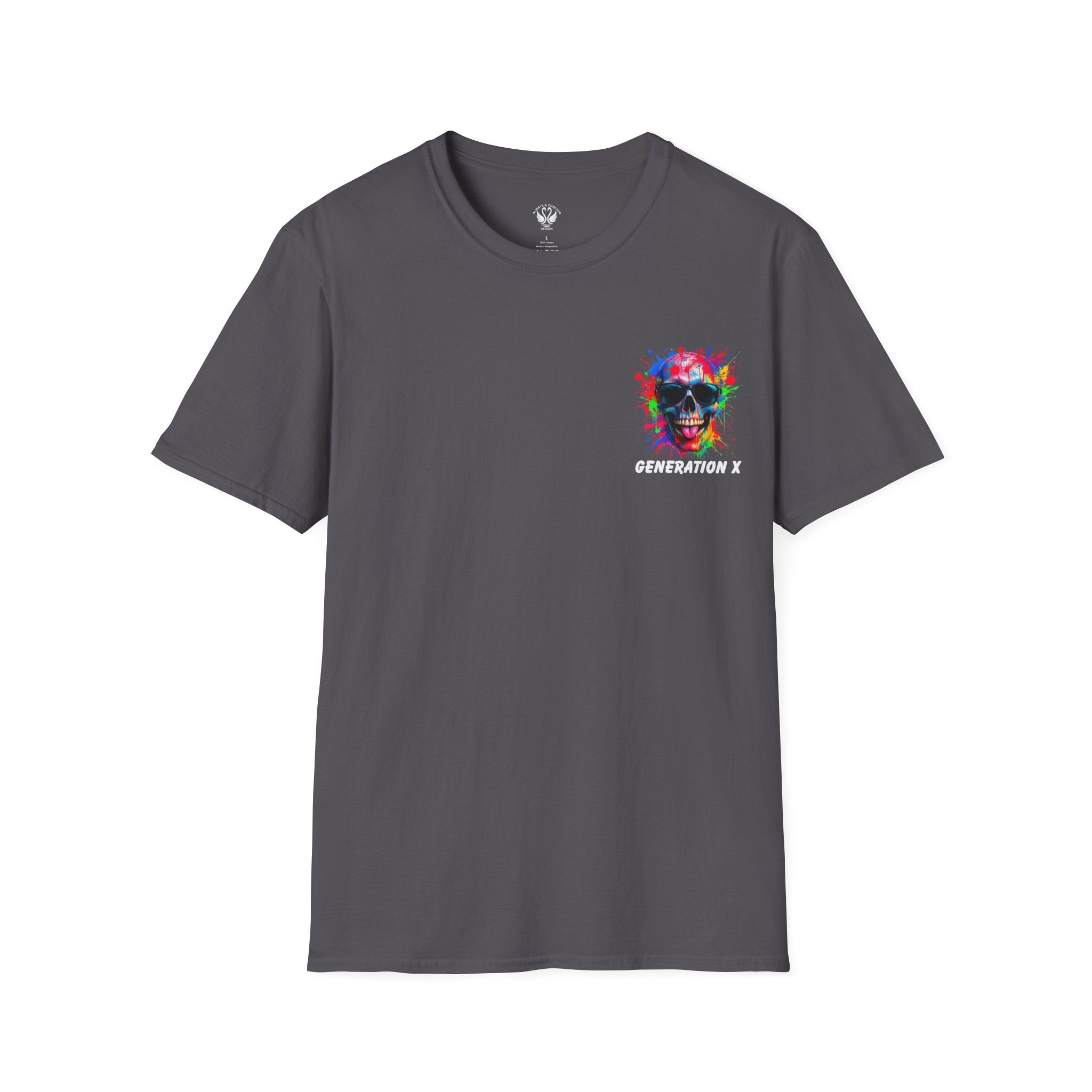 Retro Skull Experience T-Shirt, Vintage Graphic Tee, Made in 1969 Apparel, Fun Gift for Birthdays, Casual Wear, Universal Style