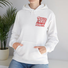Racing-Themed Unisex Hoodie: Perfect for Race Fans, Cozy Gift for Motorsports Lovers, Ideal for Sports Events, Fall Fashion, Casual Wear
