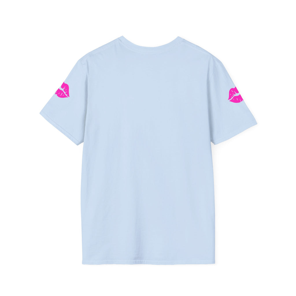 Kiss Lip Graphic Tee – Cute Unisex T-Shirt for Flirty Vibes, Perfect for Valentine's Day, Casual Outings, Gifts, Summer Fashion