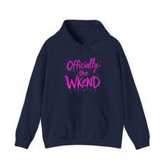 Officially the Wkend Hooded Sweatshirt, Unisex Weekend Sweatshirt, Cozy Hoodie for Relaxation, Ideal for Casual Outings, Perfect Gift [...]