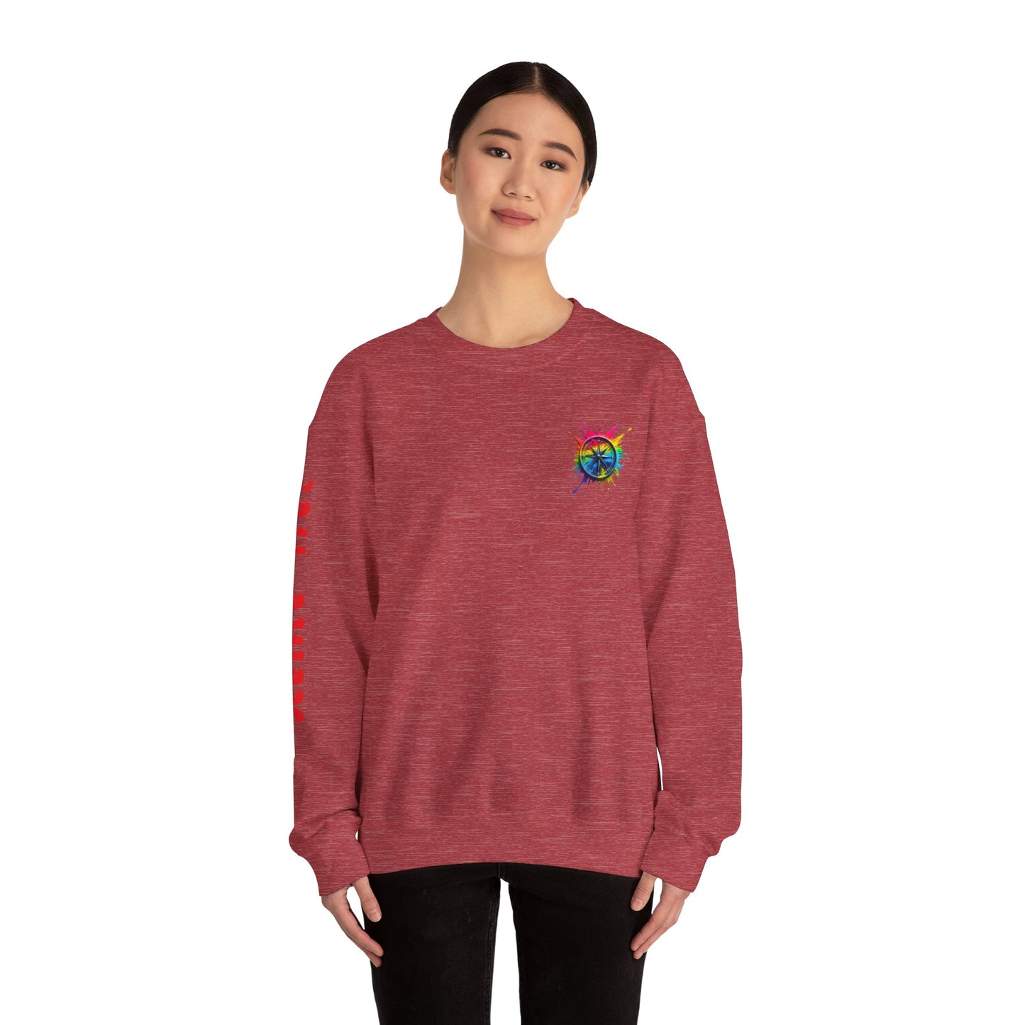 Colorful Splash Unisex Heavy Blend™ Crewneck Sweatshirt