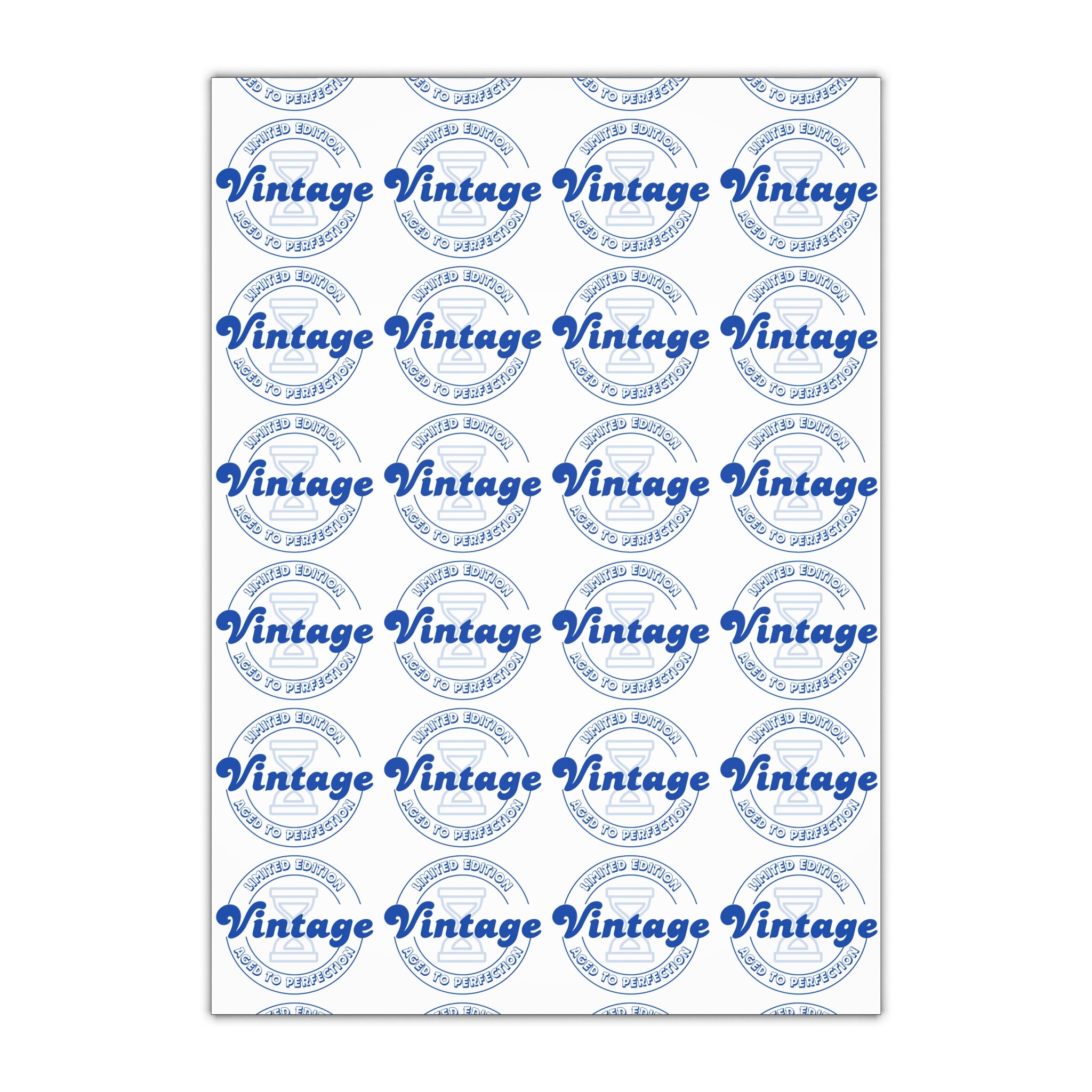 Vintage Gift Wrapping Paper Sheets - Perfect for Special Occasions & Celebrations