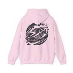 Cool Car Graphic Hoodie for Car Lovers, Unisex Pullover, Automotive Gift, Streetwear, Racing Apparel, Casual Wear