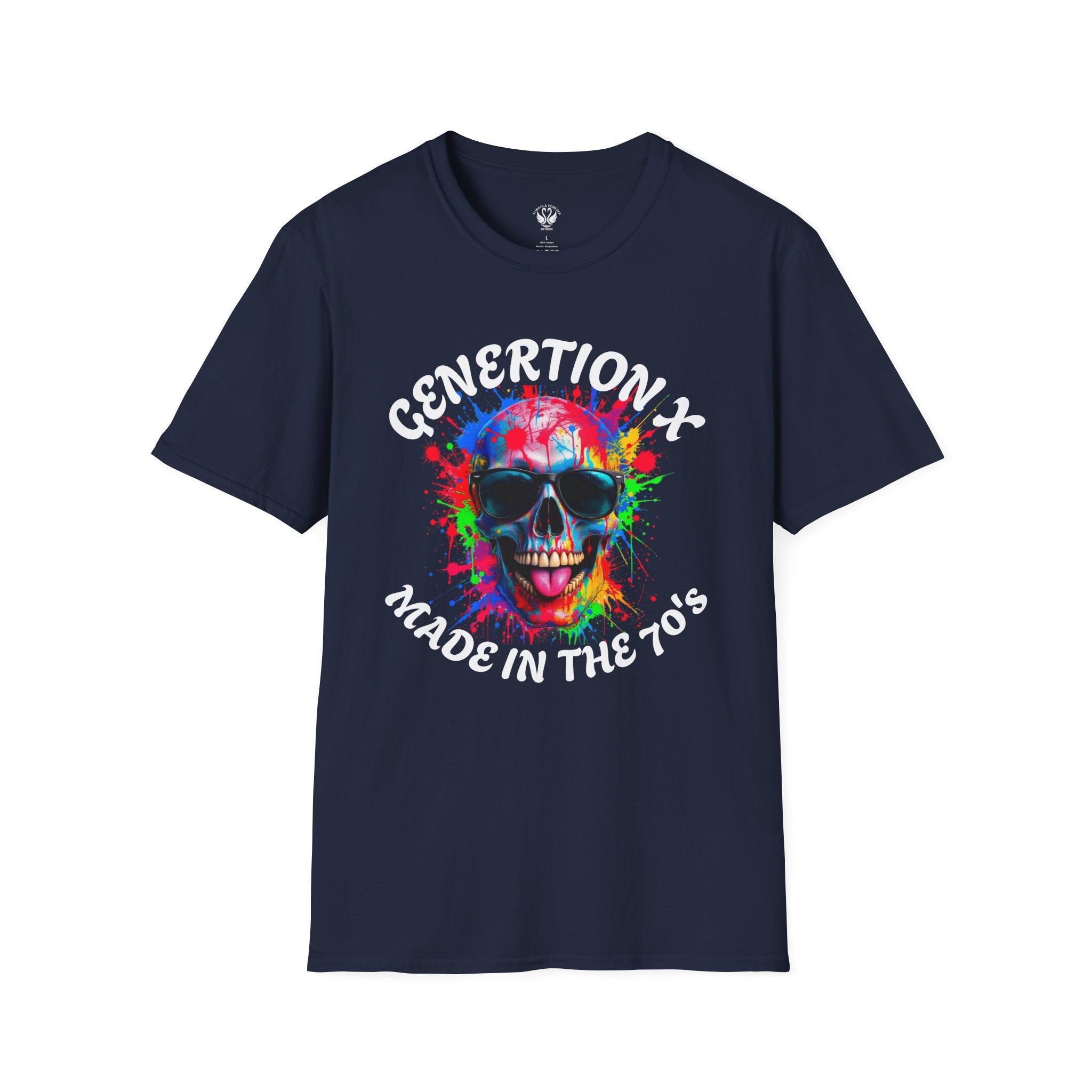 Generation X T-Shirt, Retro 70's Tee, Unisex Graphic Shirt, Vintage Style Top, Perfect for Nostalgia Lovers