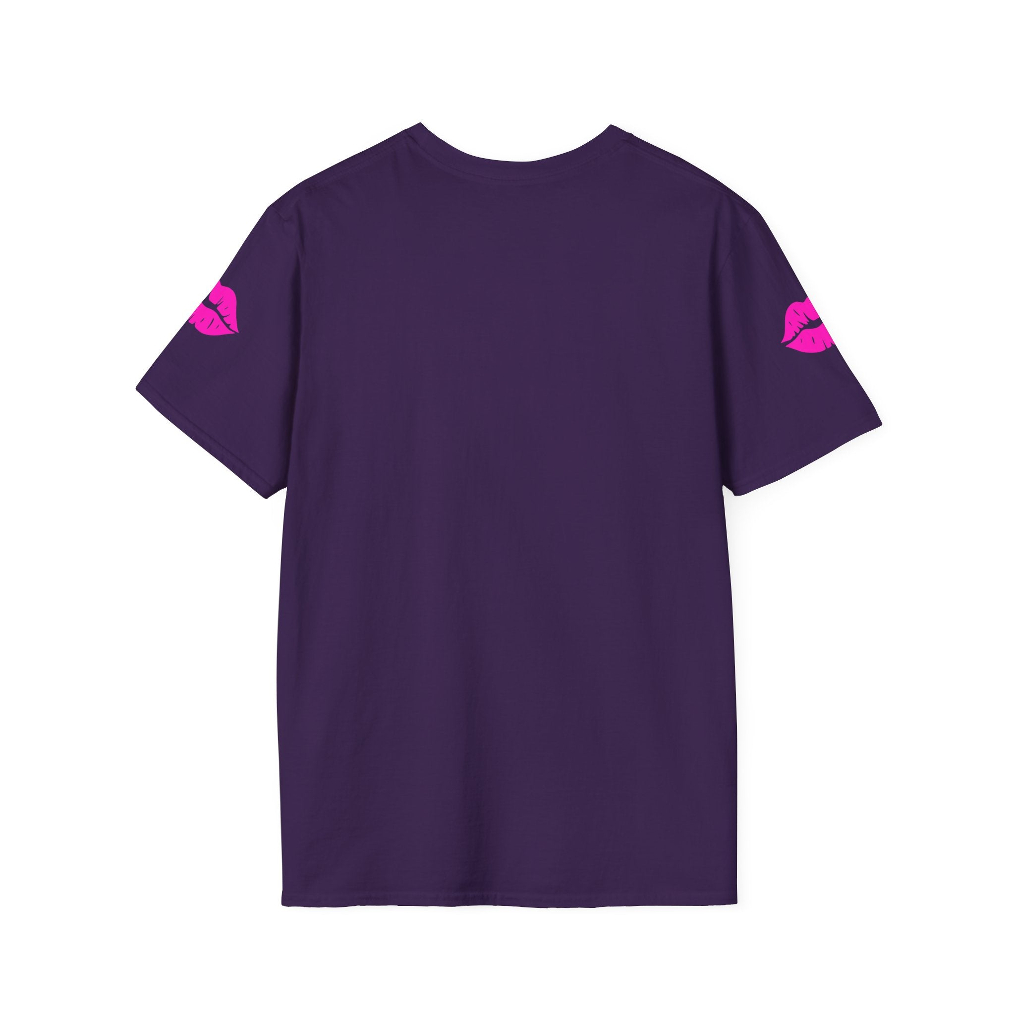 Kiss Lip Graphic Tee – Cute Unisex T-Shirt for Flirty Vibes, Perfect for Valentine's Day, Casual Outings, Gifts, Summer Fashion