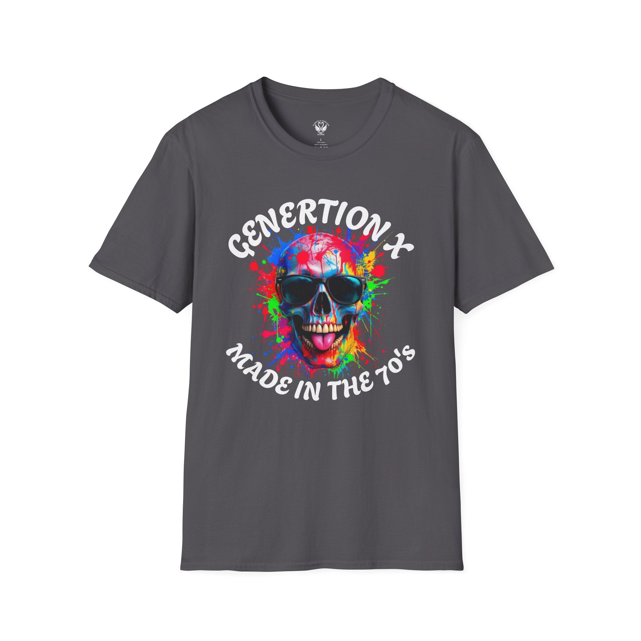 Generation X T-Shirt, Retro 70's Tee, Unisex Graphic Shirt, Vintage Style Top, Perfect for Nostalgia Lovers