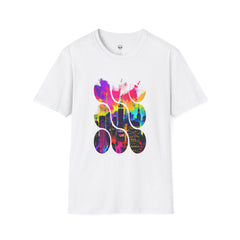 Vibrant Abstract Art T-Shirt | Unisex Graphic Tee, Casual Wear, Birthday Gift, Art Lovers Gift, Unique Fashion Statement