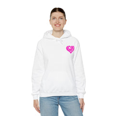 Cozy Love Heart Hoodie | Unisex Sweatshirt for Valentine's Day, Gift for Her, Celebrations, Casual Wear, Anniversary