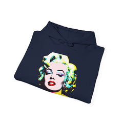 Colorful Marilyn Monroe Sweatshirt, Retro Hoodie, Pop Art Sweater, Unisex Lounge Wear, Gift for Art Lovers, Fashion Statement