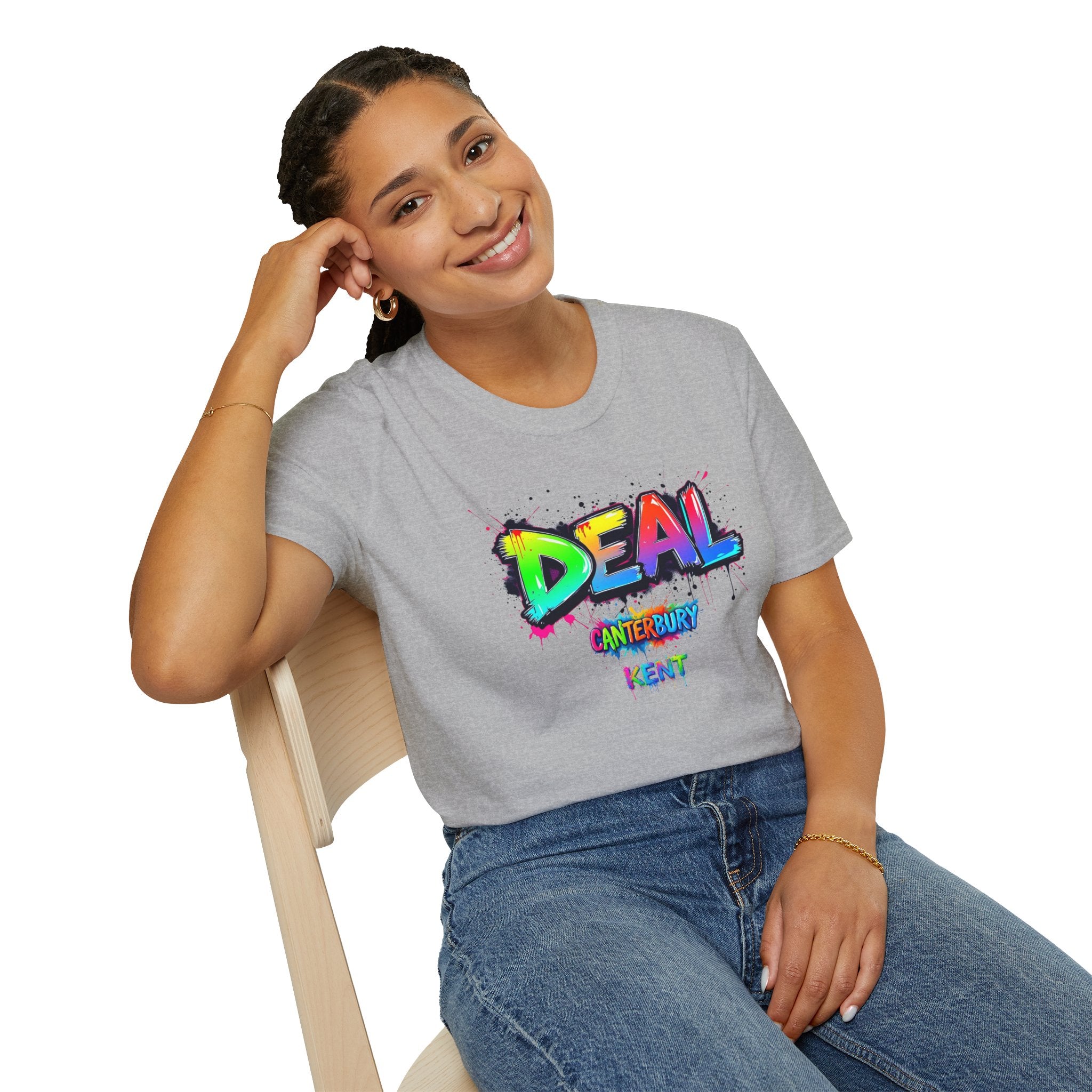 Colorful Graffiti Unisex T-Shirt, Trendy Streetwear Tee, Fun Casual Wear, Gift for Art Lovers, Summer Outfit