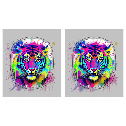 Colorful Tiger AirPod Max Cases - Vibrant Wildlife Design