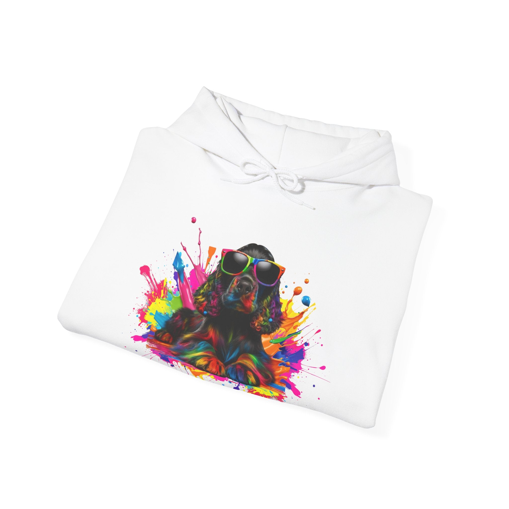 Colorful Artistic Sweatshirt, Unisex Hoodie, Vibrant Design Hoodie, Cozy Pullover, Perfect Gift for Art Lovers
