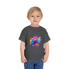 Colorful Planet Toddler Short Sleeve Tee - Fun & Playful Kids Shirt
