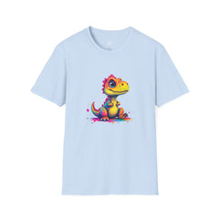 Cute Dinosaur T-Shirt, Fun Graphic Tee, Kids Birthday Gift, Dino Lover Apparel, Unisex Casual Wear