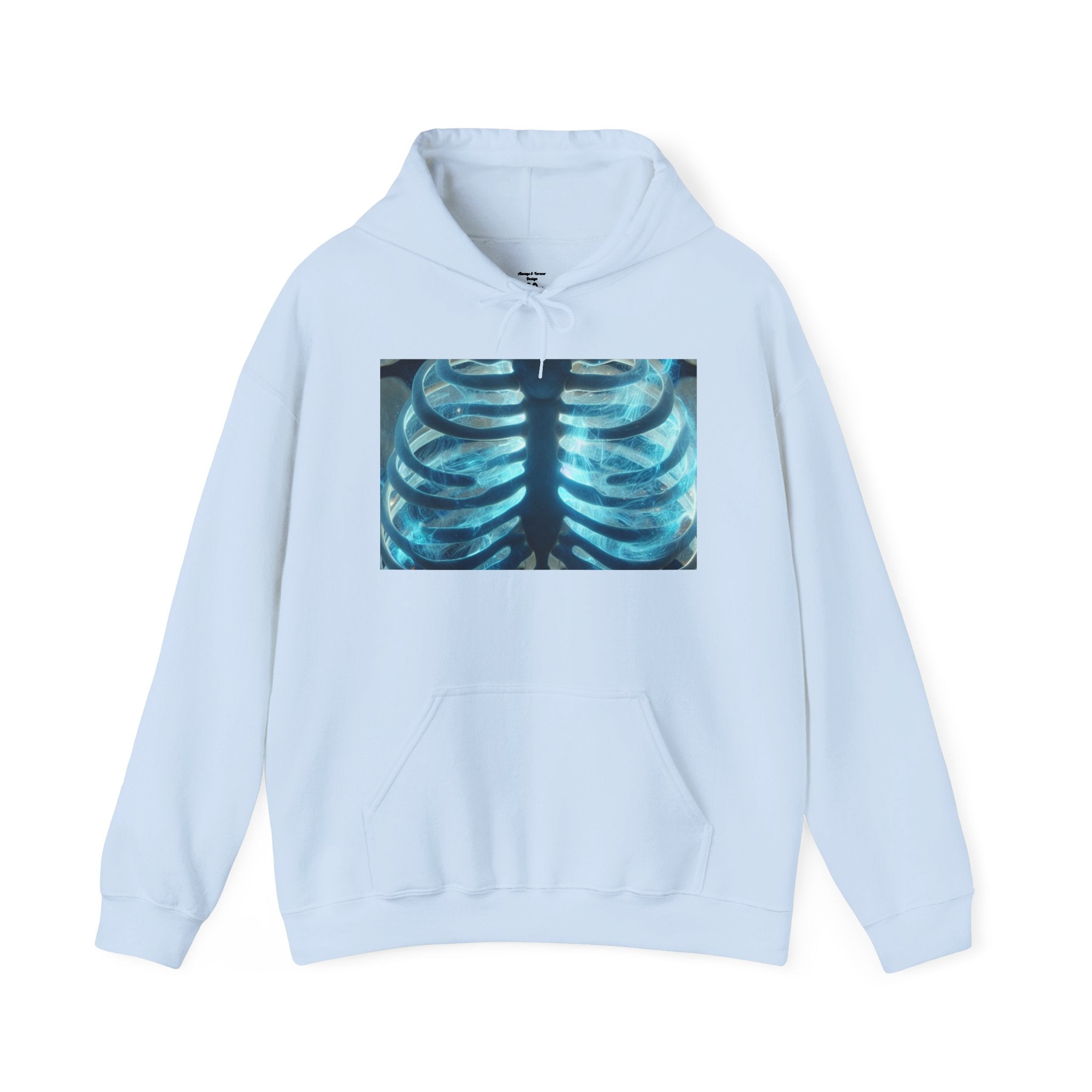 Glow-in-the-Dark Heartbeat Hoodie for Music Lovers
