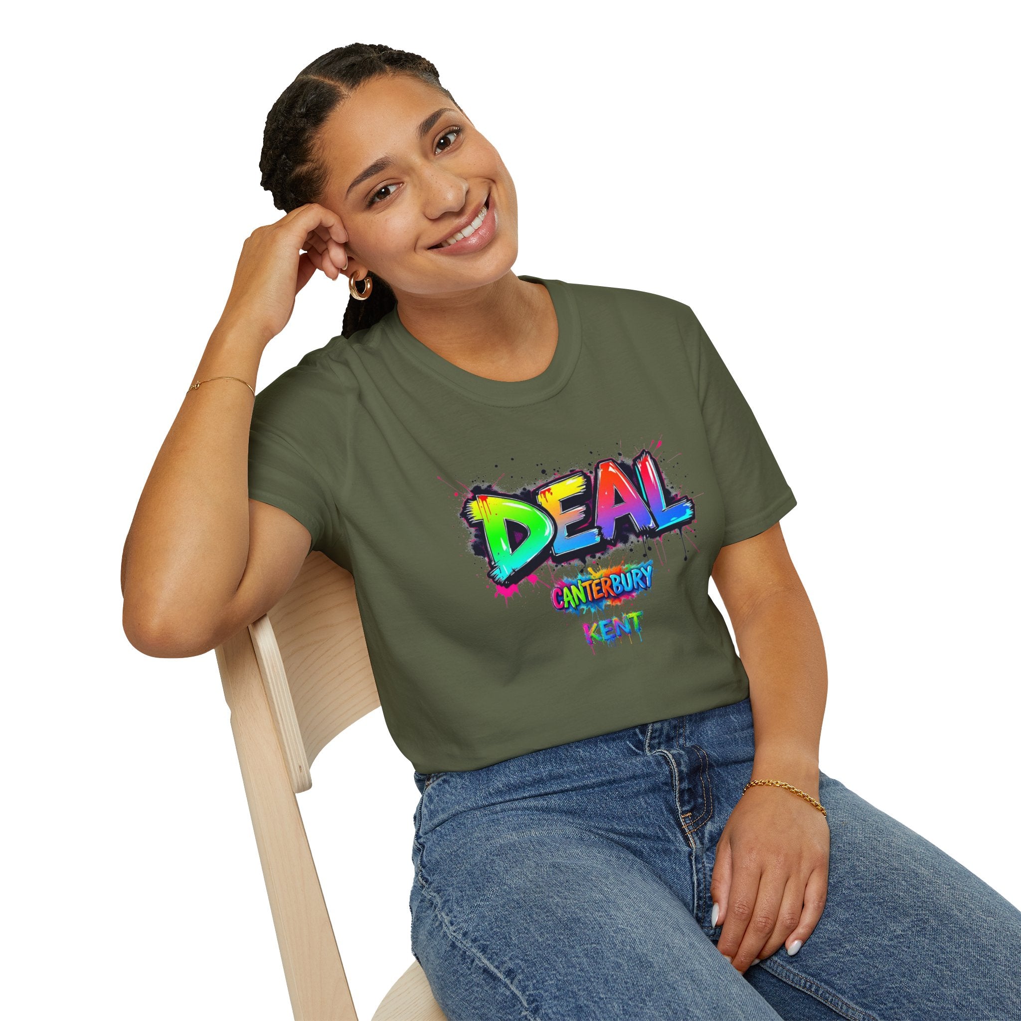 Colorful Graffiti Unisex T-Shirt, Trendy Streetwear Tee, Fun Casual Wear, Gift for Art Lovers, Summer Outfit